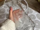 Krištoliniai rankomis šlifuoti ąsočiai 1,5l - nuotraukos Nr. 15