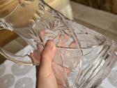 Krištoliniai rankomis šlifuoti ąsočiai 1,5l - nuotraukos Nr. 24