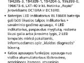 18v8,0 Ah akumuliatoriai su įkrovikliu - nuotraukos Nr. 4