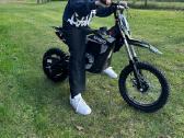 Elektrinis krosinis vaikiškas motociklas Emd09 - nuotraukos Nr. 6
