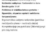 Dujinė kaitlentė Allenzi Bos601b Įmontuojama - nuotraukos Nr. 5