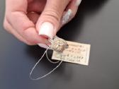 18k 750 1.38ct Sužadėtuvių Žiedas su Deimantais - nuotraukos Nr. 4