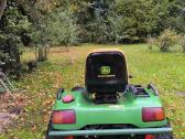 John deere x495 sodo traktoriukas žolepjove - nuotraukos Nr. 3