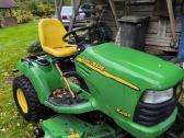 John deere x495 sodo traktoriukas žolepjove - nuotraukos Nr. 4