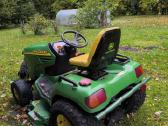 John deere x495 sodo traktoriukas žolepjove - nuotraukos Nr. 6