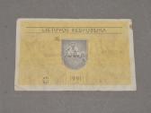 1991-1992 m talonai iš apyvartos - nuotraukos Nr. 3