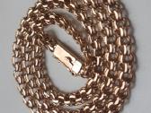 Bismark auksine grandinele raudono 36,6gr 585praba - nuotraukos Nr. 3