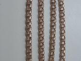 Bismark auksine grandinele raudono 36,6gr 585praba - nuotraukos Nr. 6