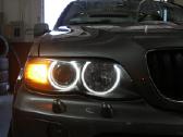 Bmw LED Markeriai Angel Eyes lemputės E90 E60 E39 - nuotraukos Nr. 8