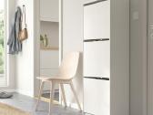 Ikea Bissa batų spintelė, balta, 3 skyriai – puiki - nuotraukos Nr. 2