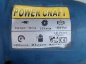 Skersinio pjovimo staklės Power Craft - nuotraukos Nr. 2