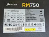 Maitinimo blokas Cpu - Corsair Rm750 750w 80+ Gold - nuotraukos Nr. 3