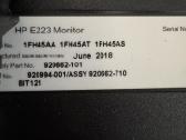 Hp E223 monitorius - nuotraukos Nr. 4