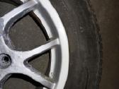 R16 Nissan ratlankiai su žieminėmis padangomis - nuotraukos Nr. 3