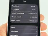 iPhone 15 Pro 256 Natural Titanium 10/10 - nuotraukos Nr. 12