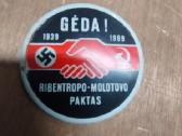 1989 m. Istorinis Atgimimo ženklas - nuotraukos Nr. 3
