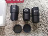 Biological Microscope x4 x10 x40 + Camera + egzemp - nuotraukos Nr. 13