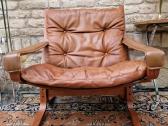 Vintažinis mid century autorinis fotelis"siesta" - nuotraukos Nr. 4