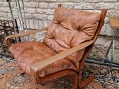 Vintažinis mid century autorinis fotelis"siesta" - nuotraukos Nr. 15