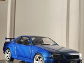 Nissan gtr r34 1:18 - nuotraukos Nr. 3