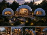 50m2 +Loftas Glamping Namelis, Visų sezonų kupolas - nuotraukos Nr. 23