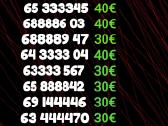 Gražus VIP numeris už 40€ 000 111 444 777 888 999 - nuotraukos Nr. 2