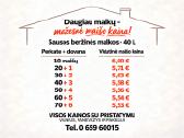 Sausos beržinės malkos maišeliuose - su pristatymu - nuotraukos Nr. 2