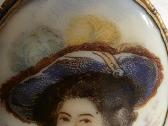 Vintage natūrali kriauklė ir porcelisno sagės - nuotraukos Nr. 14