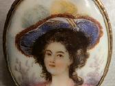 Vintage natūrali kriauklė ir porcelisno sagės - nuotraukos Nr. 16
