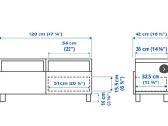 Ikea Besta TV staliukas - nuotraukos Nr. 9