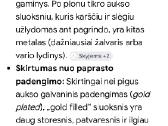 Vintage sagė paauksuota 12k su perlais - nuotraukos Nr. 12