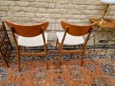 Vintažinės mid century bukmedžio/tiko kėdės - nuotraukos Nr. 9