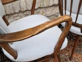 Vintažinės mid century riešutmedžio kėdės "Casala" - nuotraukos Nr. 11