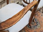 Vintažinės mid century riešutmedžio kėdės "Casala" - nuotraukos Nr. 12