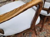 Vintažinės mid century riešutmedžio kėdės "Casala" - nuotraukos Nr. 13