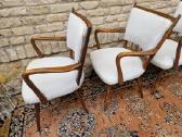 Vintažinės mid century riešutmedžio kėdės "Casala" - nuotraukos Nr. 18