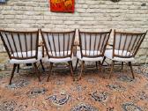 Vintažinės mid century riešutmedžio kėdės "Casala" - nuotraukos Nr. 20