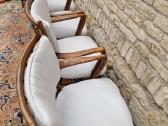 Vintažinės mid century riešutmedžio kėdės "Casala" - nuotraukos Nr. 21