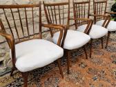 Vintažinės mid century riešutmedžio kėdės "Casala" - nuotraukos Nr. 26
