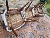 Vintažinės mid century riešutmedžio kėdės "Casala" - nuotraukos Nr. 37