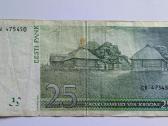 Estijos kronos – 25 Kronų banknotas, 2007 m. - nuotraukos Nr. 2