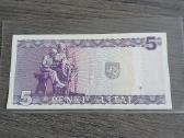 5 litai 1993 metų Unc bankinis stovis. - nuotraukos Nr. 2
