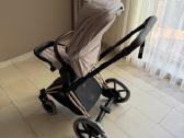 Cybex e-priam 4 Rose Gold Cozy Beige komplektas - nuotraukos Nr. 21