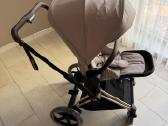 Cybex e-priam 4 Rose Gold Cozy Beige komplektas - nuotraukos Nr. 23