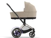 Cybex e-priam 4 Rose Gold Cozy Beige komplektas - nuotraukos Nr. 5