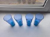 4 Tupperware aukštų plastikinių stiklinių rinkinys - nuotraukos Nr. 2