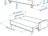 Ikea Grunnarp sofa-lova - nuotraukos Nr. 2