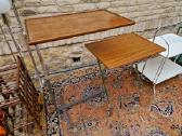 Vintažiniai mid century sulankstomi staliukai - nuotraukos Nr. 20