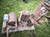 Antikvarinis Fordson Major su dujų generatoriumi - nuotraukos Nr. 30