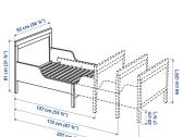 Ikea vaikiška lovytė Sundvik - nuotraukos Nr. 6